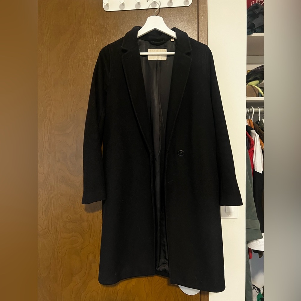 Black Aritzia Stedman Coat